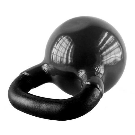 Ganteră Kettlebell - HMS KNV16 16 kg - negru