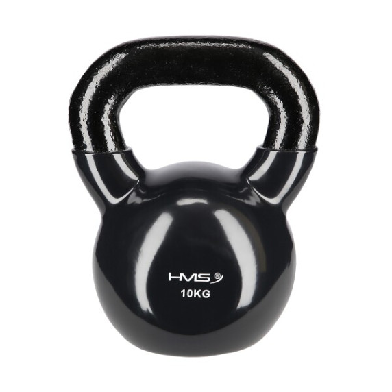 Ganteră Kettlebell - HMS KNV10 10 kg - negru