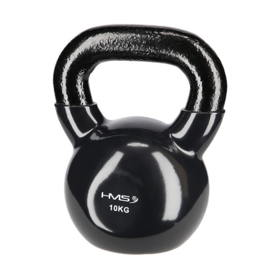 Ganteră Kettlebell - HMS KNV10 10 kg - negru