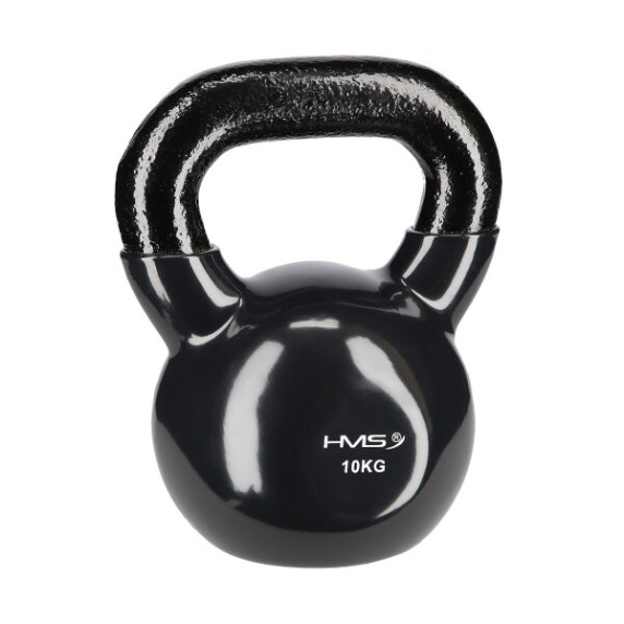 Ganteră Kettlebell - HMS KNV10 10 kg - negru