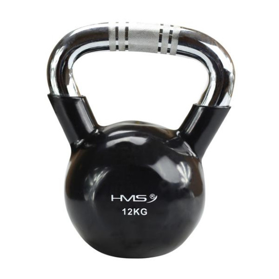 Ganteră Kettlebell - 12kg - HMS KTC12 - negru