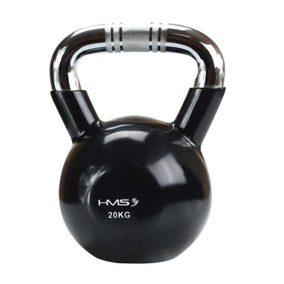Ganteră Kettlebell - 20kg - HMS KTC20 - negru