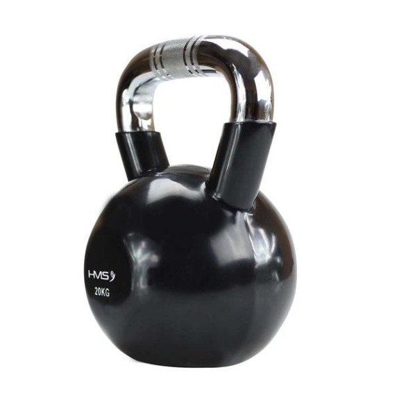 Ganteră Kettlebell - 20kg - HMS KTC20 - negru
