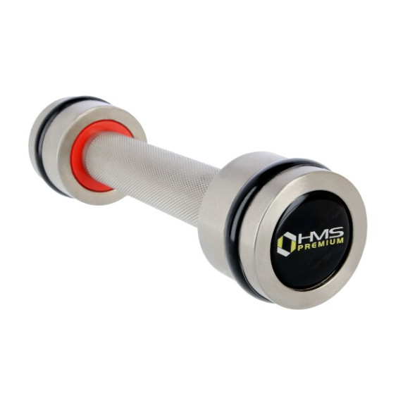 Chrómované profesionálny činky HMS PREMIUM HH02 2 x 2 kg