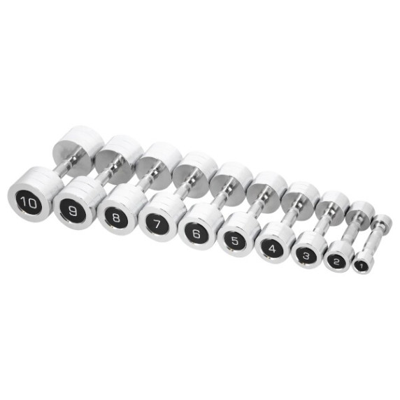 Set gantere cromate - 2x8 kg - HMS CHD08