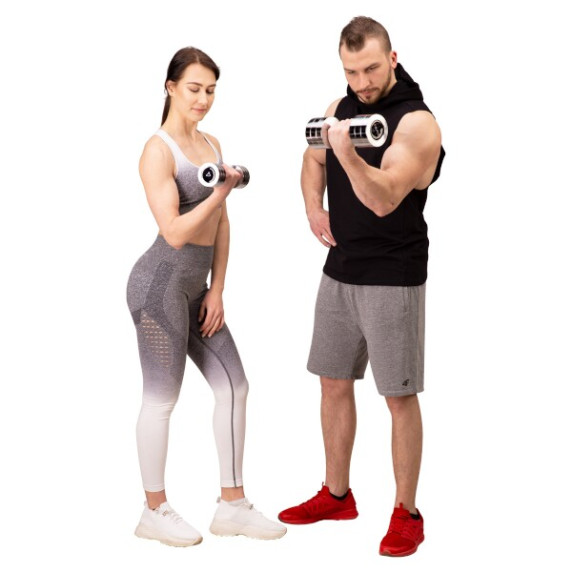 Chrómované činky 2 x 9 kg HMS CHD09