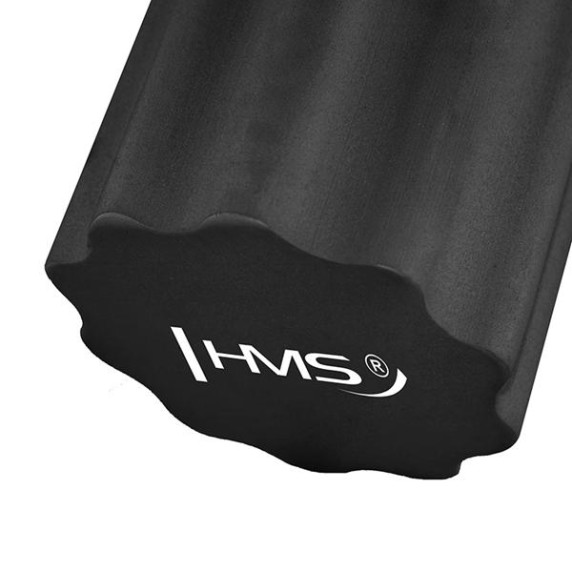 Masszírozó henger45 cm HMS FS201 - Fekete