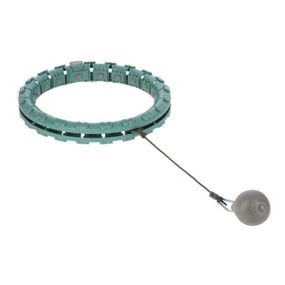 Cerc Hullahopp FH04 - cu greutate și computer- verde