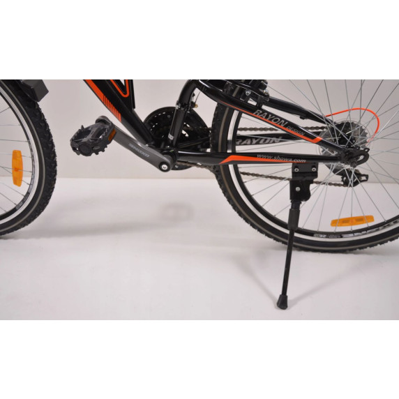Horský bicykel pánsky Adventure 26" čierno-oranžový