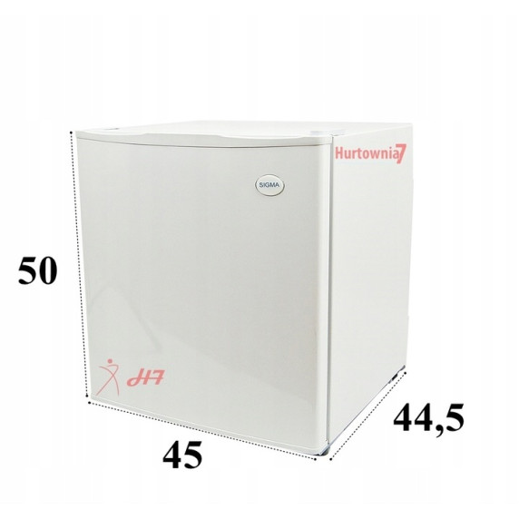 Chladnička s mrazničkou 43 l, 50 cm SIGMA BC45 - biela