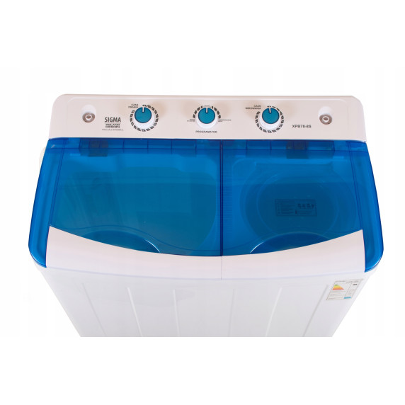 Mosógép 7 kg + centrifuga 5 kg Sigma XPB78-8S