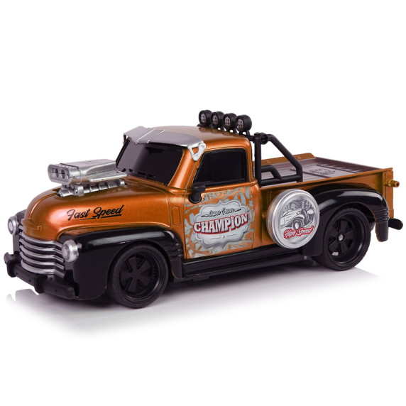 Mașină cu telecomandă 1:18 Pick-up - maro