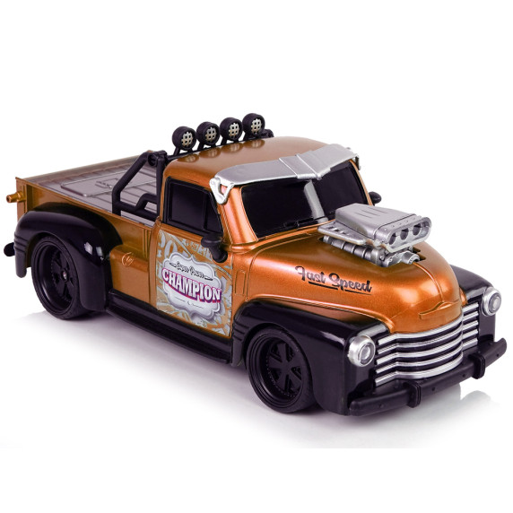 Mașină cu telecomandă 1:18 Pick-up - maro