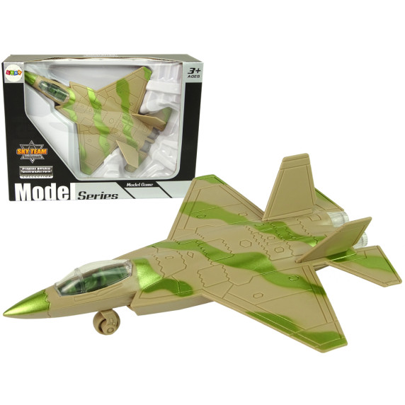 Játék katonai sugárhajtású repülőgép Inlea4Fun MODEL SERIES
