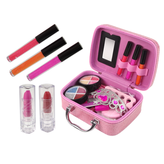 Sada na líčenie v kufríku Inlea4Fun MAKE UP BOX Angel