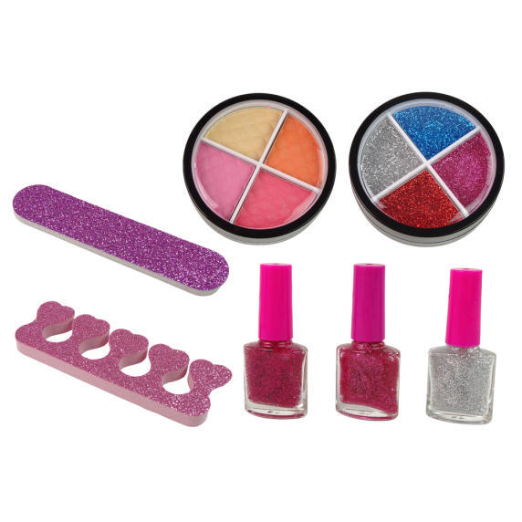 Sada na líčenie v kufríku Inlea4Fun MAKE UP BOX Angel