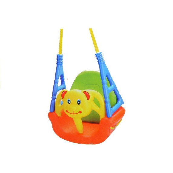Gyerekhinta műanyag Inlea4Fun TEDDY SWING SET