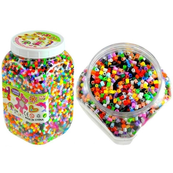 Nažehľovacie korálky 15 000 ks Inlea4Fun IRON BEADS