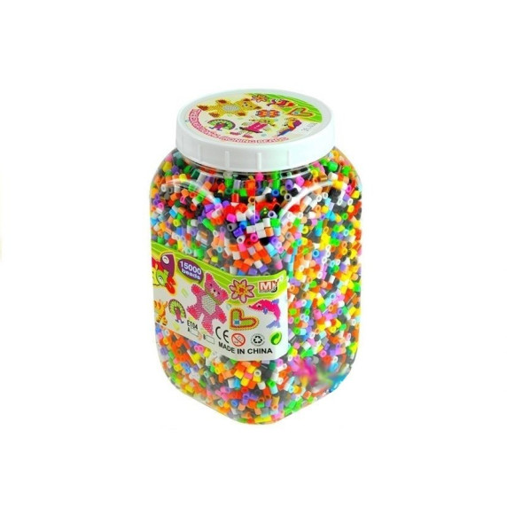 Nažehľovacie korálky 15 000 ks Inlea4Fun IRON BEADS