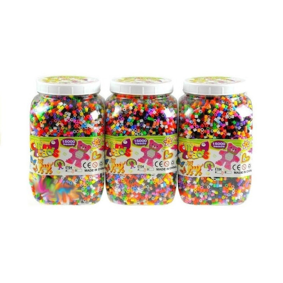 Nažehľovacie korálky 15 000 ks Inlea4Fun IRON BEADS