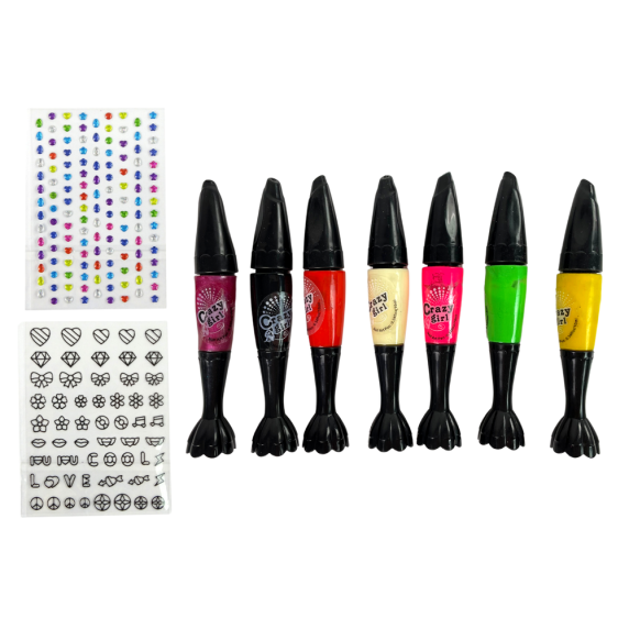 Set manichiură pentru copii - Inlea4Fun NAIL ART PENS