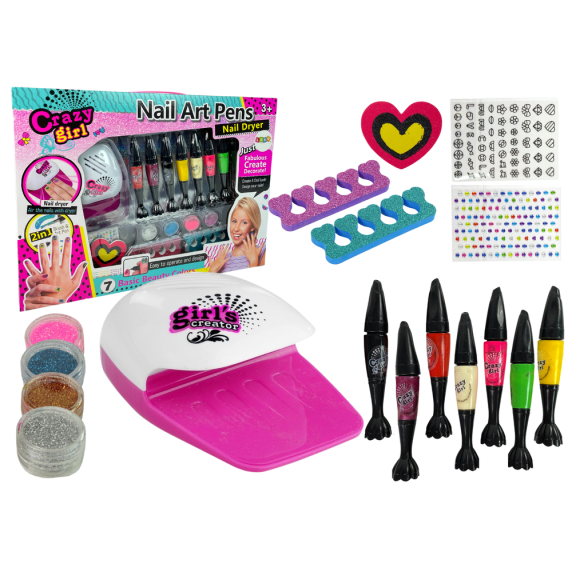 Set manichiură pentru copii - Inlea4Fun NAIL ART PENS