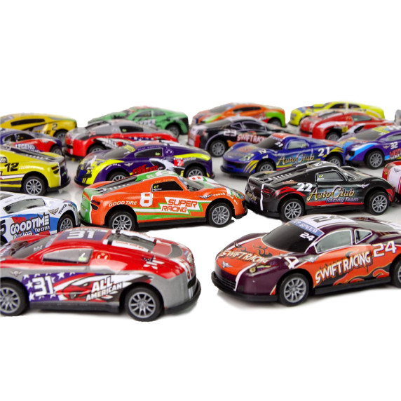 Set mașinuțe, culori asortate - 25 piese - Auto Enthusiast racing