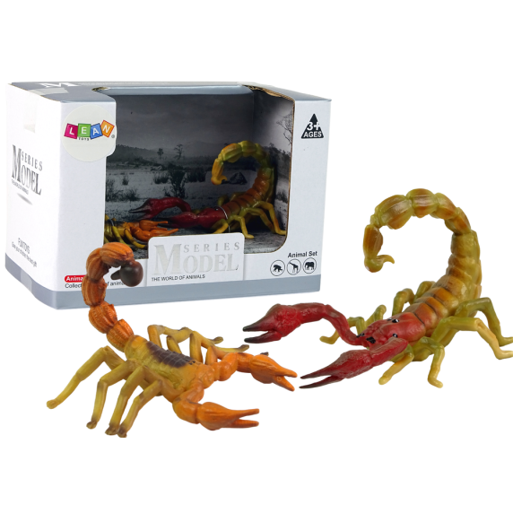 Set de 2 figurine scorpion din deșert -  Inlea4Fun SERIES MODEL