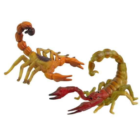 Set de 2 figurine scorpion din deșert -  Inlea4Fun SERIES MODEL