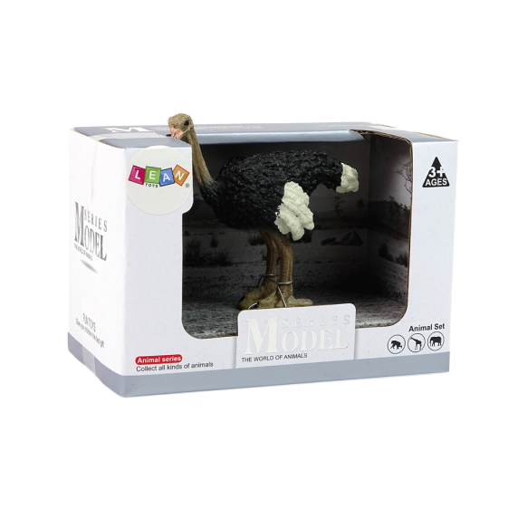 Állatfigura Inlea4Fun SERIES MODEL - Strucc