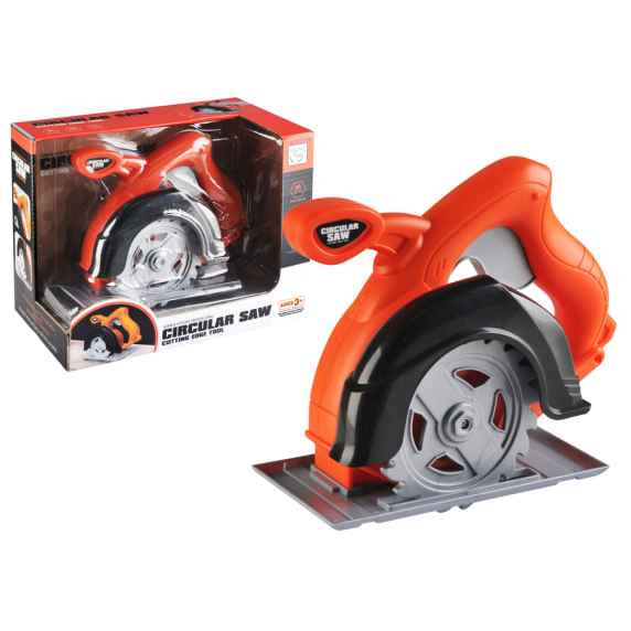 Ferăstrău circular pentru copii - portocaliu - Circular Saw