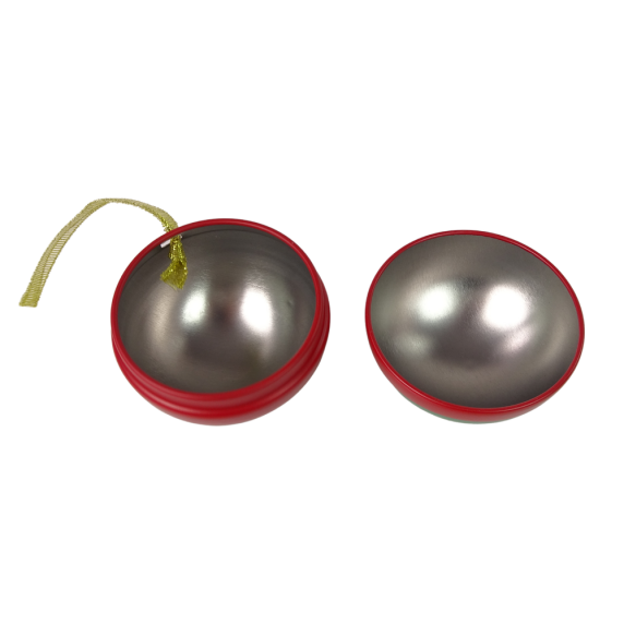 Glob de Crăciun - 7 cm - brad cu cadouri - Inlea4Fun
