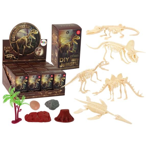 Régészjáték dinoszaurusz és csontváz régészeti készlet Skeleton Dinosaur Surprise