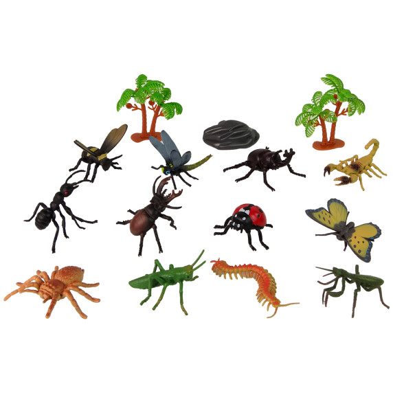 Állatfigurák 12 db nlea4Fun FAUNA - Rovarok