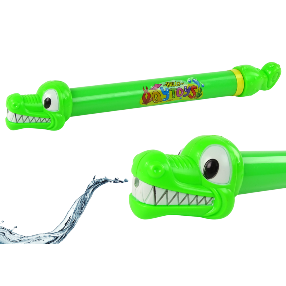 Pistol de apă - crocodil -  45 cm - Inlea4Fun 