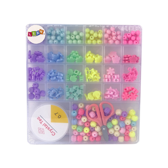 Set mărgele pentru realizarea bijuteriilor - Inlea4Fun CRYSTAL TEC 0,7 COLOR 
