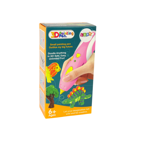 3D nyomtató toll varázstoll Inlea4Fun PAINTING PEN - Rózsaszín