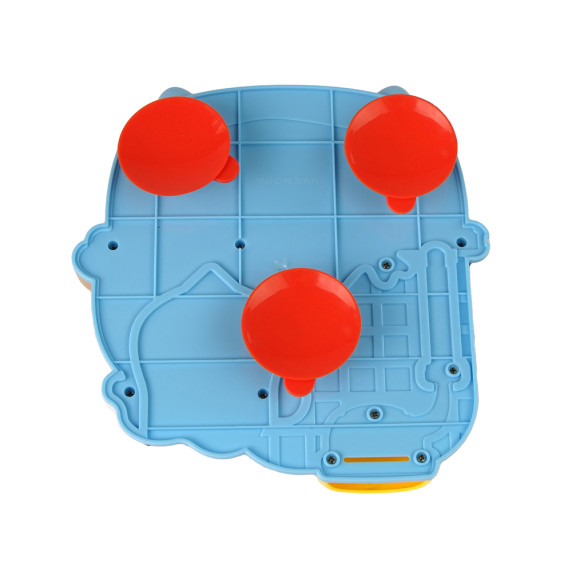 Fürdőjáték Inlea4Fun WATER TOYS - Bézs fóka