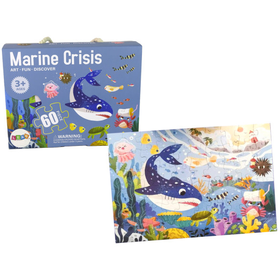 Puzzle pentru copii - SEA WORLD 60 buc -  Inlea4Fun 