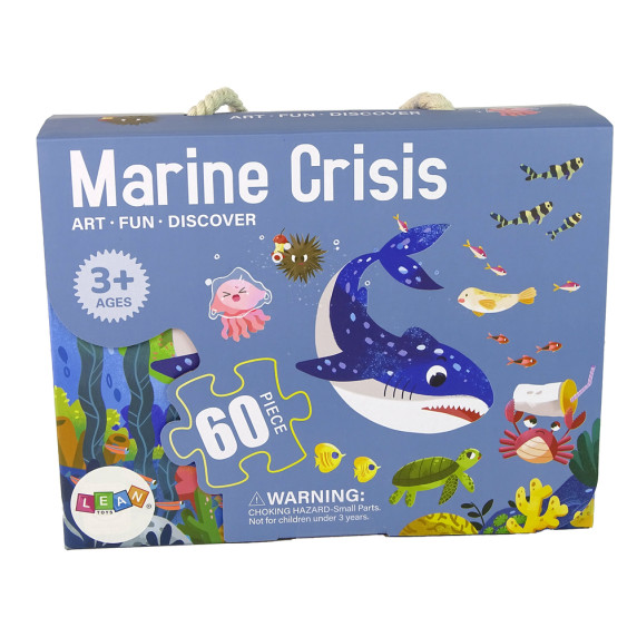 Puzzle pentru copii - SEA WORLD 60 buc -  Inlea4Fun 