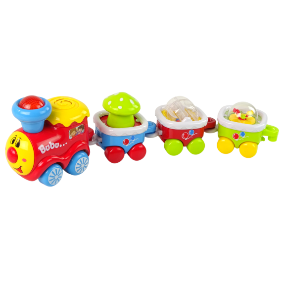 Tren colorat pentru copii cu sunet  - Party