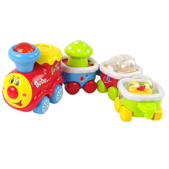 Tren colorat pentru copii cu sunet  - Party