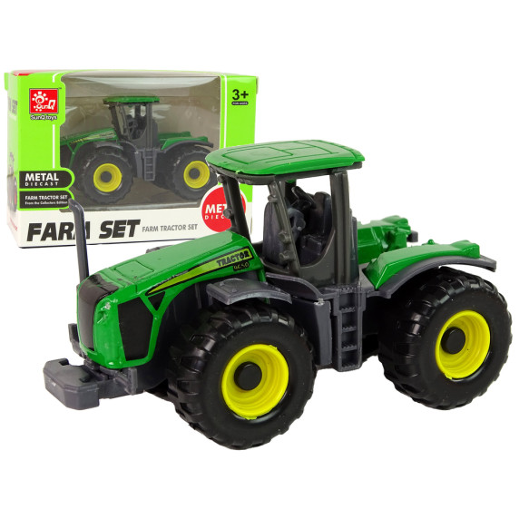 Mezőgazdasági jármű traktor Inlea4Fun FARM SET - Zöld