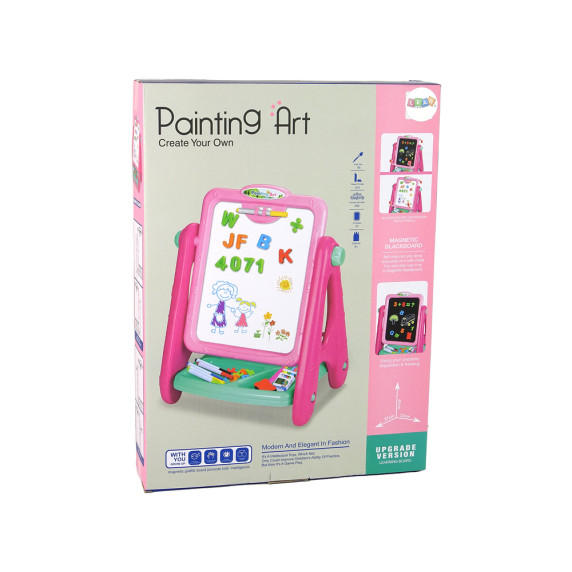 Kétoldalas mágnestábla Inlea4Fun PAINTING ART - Kék