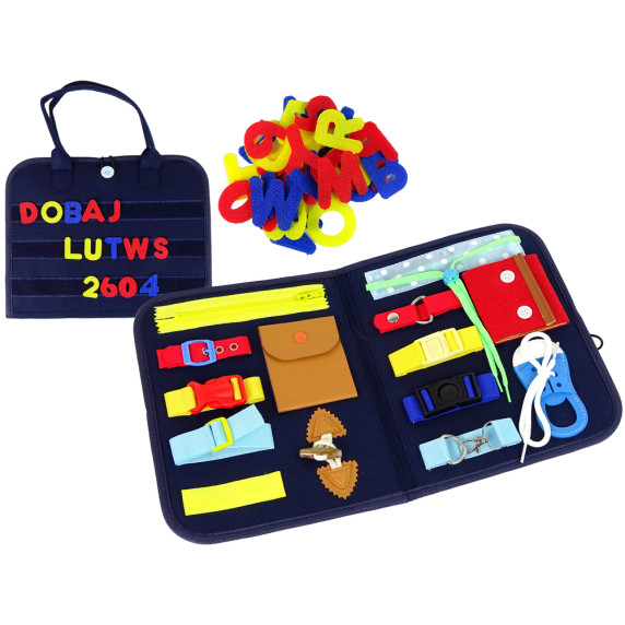 Joc educativ pentru copii - într-o geantă cu mâner 