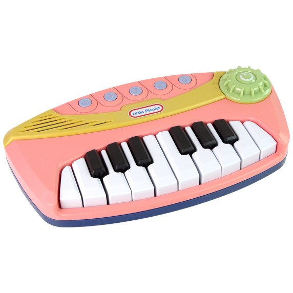 Sintetizator interactiv pentru copii - Inlea4Fun LITTLE PIANIST - roz