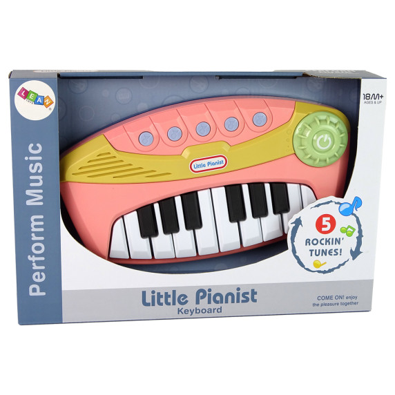 Sintetizator interactiv pentru copii - Inlea4Fun LITTLE PIANIST - roz