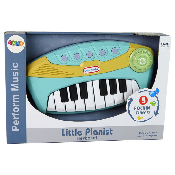 Interaktívny klavír Inlea4Fun LITTLE PIANIST - modrý