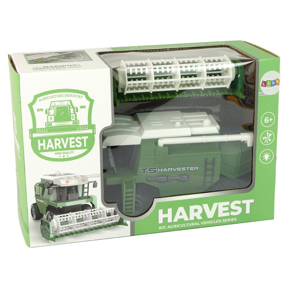 Mașină de recoltat - Vehicul Agricol R/C 29 cm  - Verde