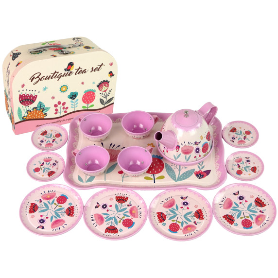 Detská čajová súprava v kufríku Inlea4Fun BOUTIQUE TEA SET